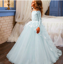 Load image into Gallery viewer, "Arna" Royal Gown Collection - Butterfly Girl/Formal/Wedding/Party -  Made to Measure - Large range of Colours

