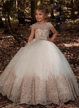 Load image into Gallery viewer, "Arna" Royal Gown Collection - Girl/Formal/Wedding -  Made to Measure - Large range of Colours
