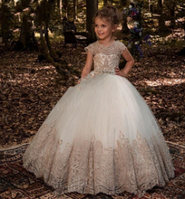 Load image into Gallery viewer, "Arna" Royal Gown Collection - Girl/Formal/Wedding -  Made to Measure - Large range of Colours
