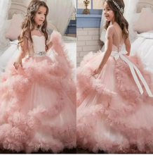 Load image into Gallery viewer, "Arna" Royal Gown Collection - Flower Girl/Formal/Wedding/Pageant -  Made to Measure - Large range of Colours

