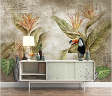 Load image into Gallery viewer, "Arna" Collections - DIY - Custom Photo Wallpaper Mural Golden Sculpture Wall Background Wall 3D
