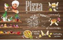 Load image into Gallery viewer, "Arna Collection" Wall Paper - Featured Walls - Kitchen/Pizza/Cafe/Coffee/Food/Spices/Restaurant
