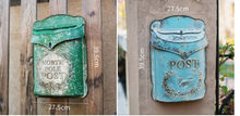 Load image into Gallery viewer, Mailbox - Metal Vintage Handcrafted - Choice of Colours
