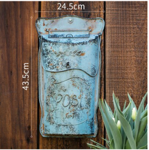 Load image into Gallery viewer, Mailbox - Metal Vintage Handcrafted - Choice of Colours
