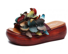 Load image into Gallery viewer, "Arna" Collection Shoes - Handcrafted Original Leather Footwear
