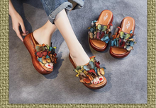 Load image into Gallery viewer, "Arna" Collection Shoes - Handcrafted Original Leather Footwear
