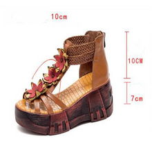 Load image into Gallery viewer, "Arna" Collection Shoes - Handcrafted Original Leathers High Heels Sandals
