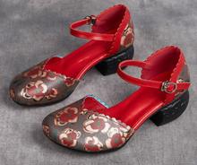 Load image into Gallery viewer, "Arna" Collection Shoes - Handcrafted Originals - Unique Stunning Footwear - 3 Styles - Leathers  -
