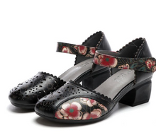 Load image into Gallery viewer, "Arna" Collection Shoes - Handcrafted Originals - Unique Stunning Footwear - 3 Styles - Leathers  -
