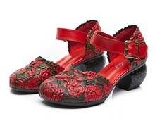 Load image into Gallery viewer, "Arna" Collection Shoes - Handcrafted Originals - Unique Stunning Footwear - 3 Styles - Leathers
