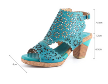 Load image into Gallery viewer, "Arna" Collection Shoes -Women's  Handcrafted Leather Originals - 2 Styles/Colours
