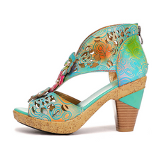 Load image into Gallery viewer, "Arna" Collection Shoes - Handcrafted Original Heels - 2 Styles/Colours
