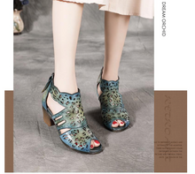Load image into Gallery viewer, "Arna" Collection Shoes - Women's Handcrafted Original Leathers

