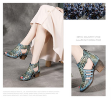 Load image into Gallery viewer, "Arna" Collection Shoes - Women's Handcrafted Original Leathers
