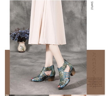 Load image into Gallery viewer, "Arna" Collection Shoes - Women's Handcrafted Original Leathers
