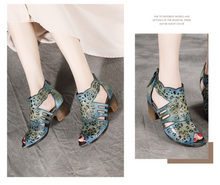 Load image into Gallery viewer, "Arna" Collection Shoes - Women's Handcrafted Original Leathers
