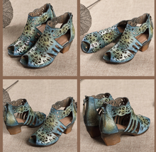 Load image into Gallery viewer, "Arna" Collection Shoes - Women's Handcrafted Original Leathers
