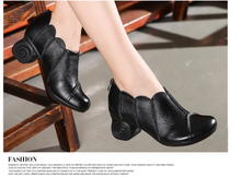 Load image into Gallery viewer, "Arna" Collection Shoes - Handcrafted Original Leathers - Retro Women Pumps

