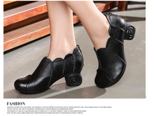 Load image into Gallery viewer, "Arna" Collection Shoes - Handcrafted Original Leathers - Retro Women Pumps
