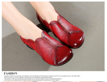 Load image into Gallery viewer, "Arna" Collection Shoes - Handcrafted Original Leathers - Retro Women Pumps
