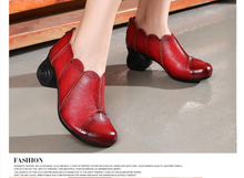 Load image into Gallery viewer, "Arna" Collection Shoes - Handcrafted Original Leathers - Retro Women Pumps
