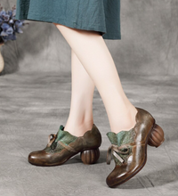 Load image into Gallery viewer, "Arna" Collection Shoes - Handcrafted Original Leathers
