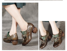 Load image into Gallery viewer, "Arna" Collection Shoes - Handcrafted Original Leathers
