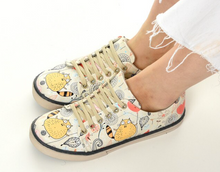 Load image into Gallery viewer, Digital Print Colourful Patterned Women's Sports Shoes
