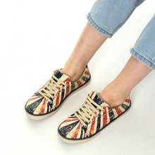 Load image into Gallery viewer, Digital Print Colourful Patterned Women's Sports Shoes
