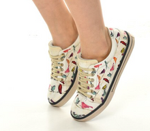 Load image into Gallery viewer, Digital Print Colourful Patterned Women's Sports Shoes Classic Shoes Flat Camouflage Casual Shoes Fashion 2021
