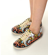 Load image into Gallery viewer, Digital Print Colourful Patterned Women's Sports Shoes - Many Colours &amp; Styles
