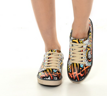 Load image into Gallery viewer, Digital Print Colourful Patterned Women's Sports Shoes - Many Colours &amp; Styles
