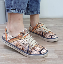 Load image into Gallery viewer, Digital Print Colourful Patterned Women's Sports Shoes - Many Colours &amp; Styles
