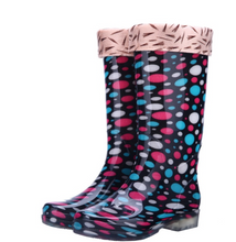Load image into Gallery viewer, Rainboots/Gumboots Women High-Top Boots Non-slip Waterproof Shoes - NON-SLIP, WATERPROOF, PVC
