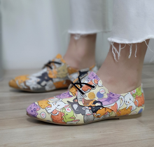 Load image into Gallery viewer, Cats Pattern Daily Print Women Leather - Many Styles &amp; Colours
