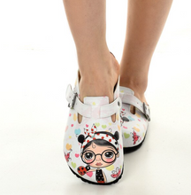 Load image into Gallery viewer, Digital Edition Printed Sabo Slippers Casual Sandals Soft Soled
