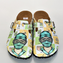 Load image into Gallery viewer, Digital Edition Printed Sabo Slippers Casual Sandals Soft Soled

