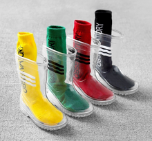 Load image into Gallery viewer, Children's Clear Waterproof PVC Soft Rubber Rain Boots - Unisex
