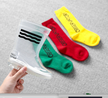 Load image into Gallery viewer, Children's Clear Waterproof PVC Soft Rubber Rain Boots - Unisex
