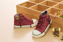 Load image into Gallery viewer, Boys Girls Sport Shoes Breathable Denim Sneakers
