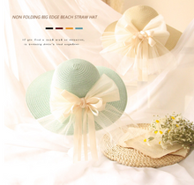 Load image into Gallery viewer, "Arna" Collection - Girls Hats - Many Sizes and Colours (2-6 years) Straw with Bow

