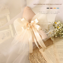 Load image into Gallery viewer, "Arna" Collection - Girls Hats - Many Sizes and Colours (2-6 years) Straw with Bow
