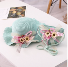 Load image into Gallery viewer, "Arna" Collection - Girls Hat - Many Colours - 2 Pieces Set - 2-8years
