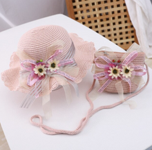 Load image into Gallery viewer, "Arna" Collection - Girls Hat - Many Colours - 2 Pieces Set - 2-8years
