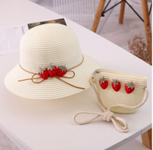 Load image into Gallery viewer, "Arna" Collection - Girls Hat - Many Colours - 2 Pieces Set - 2-8years
