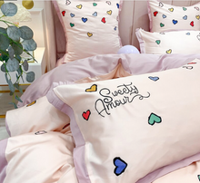 Load image into Gallery viewer, "Arna's" Collection - 7 Piece Luxury Duvet Set - Queen/King. -  Jennie
