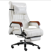 Load image into Gallery viewer, "Arna Royal Victorian Collection" Luxury Plus Furniture - Office Leather Reclining Business Chair CEO
