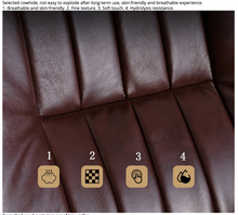 Load image into Gallery viewer, "Arna Royal Victorian Collection" Luxury Plus Furniture - Office Leather Reclining Business Chair CEO
