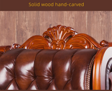 Load image into Gallery viewer, "Arna Royal Victorian Collection" Luxury Plus Furniture - Office Leather Massage Reclining Business Chair CEO

