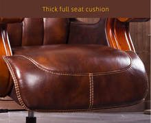 Load image into Gallery viewer, "Arna Royal Victorian Collection" Luxury Plus Furniture - Office Leather Massage Reclining Business Chair CEO
